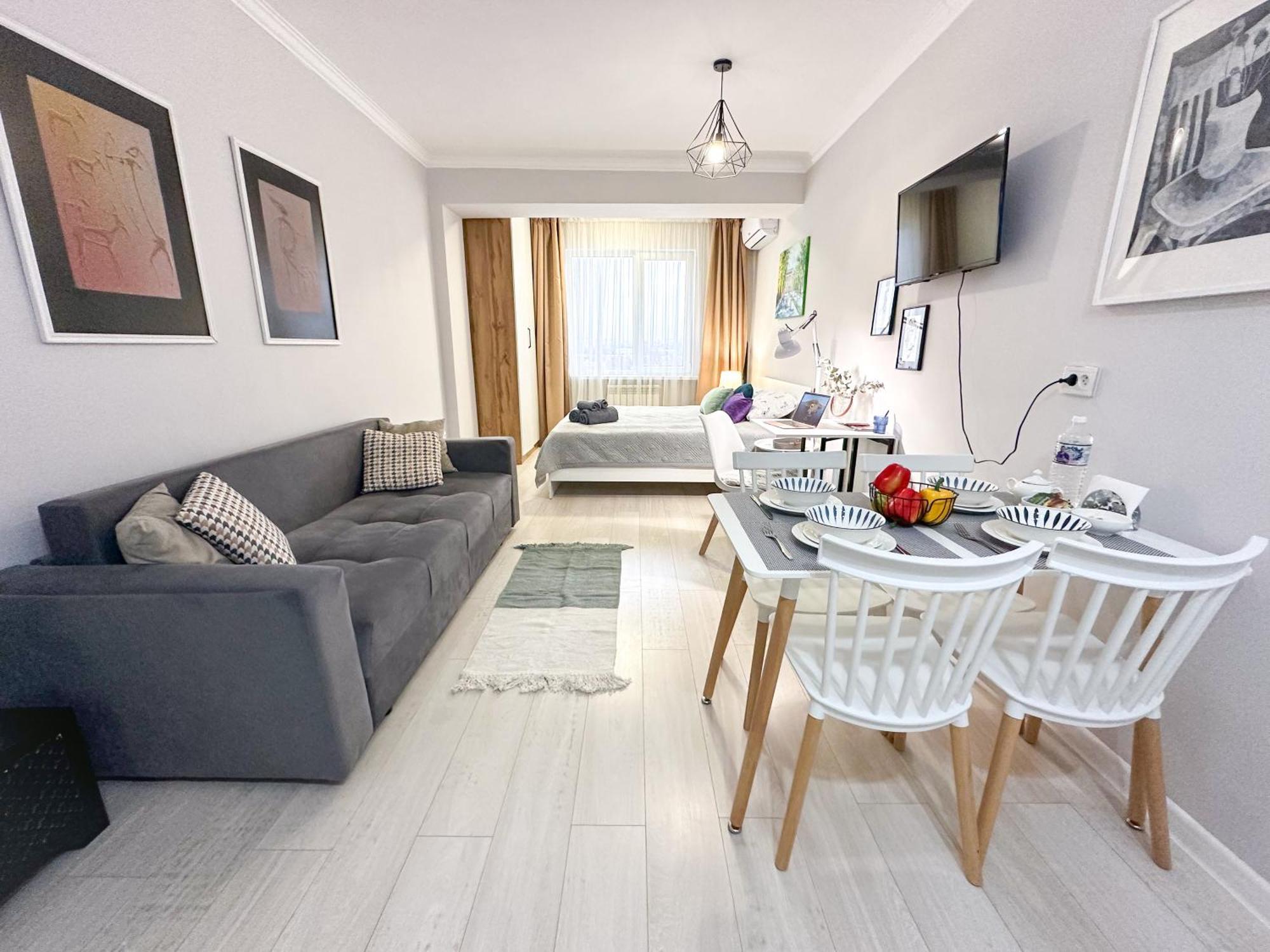 Adt Apartments Almatı Oda fotoğraf